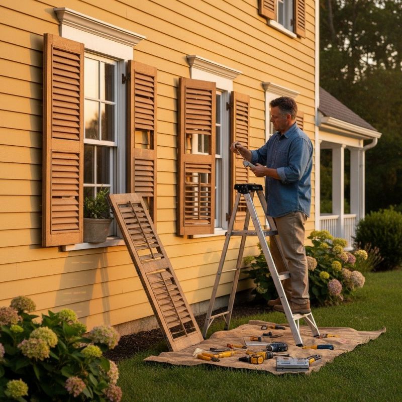 Shutter Handle Repair in Kansas City, MO